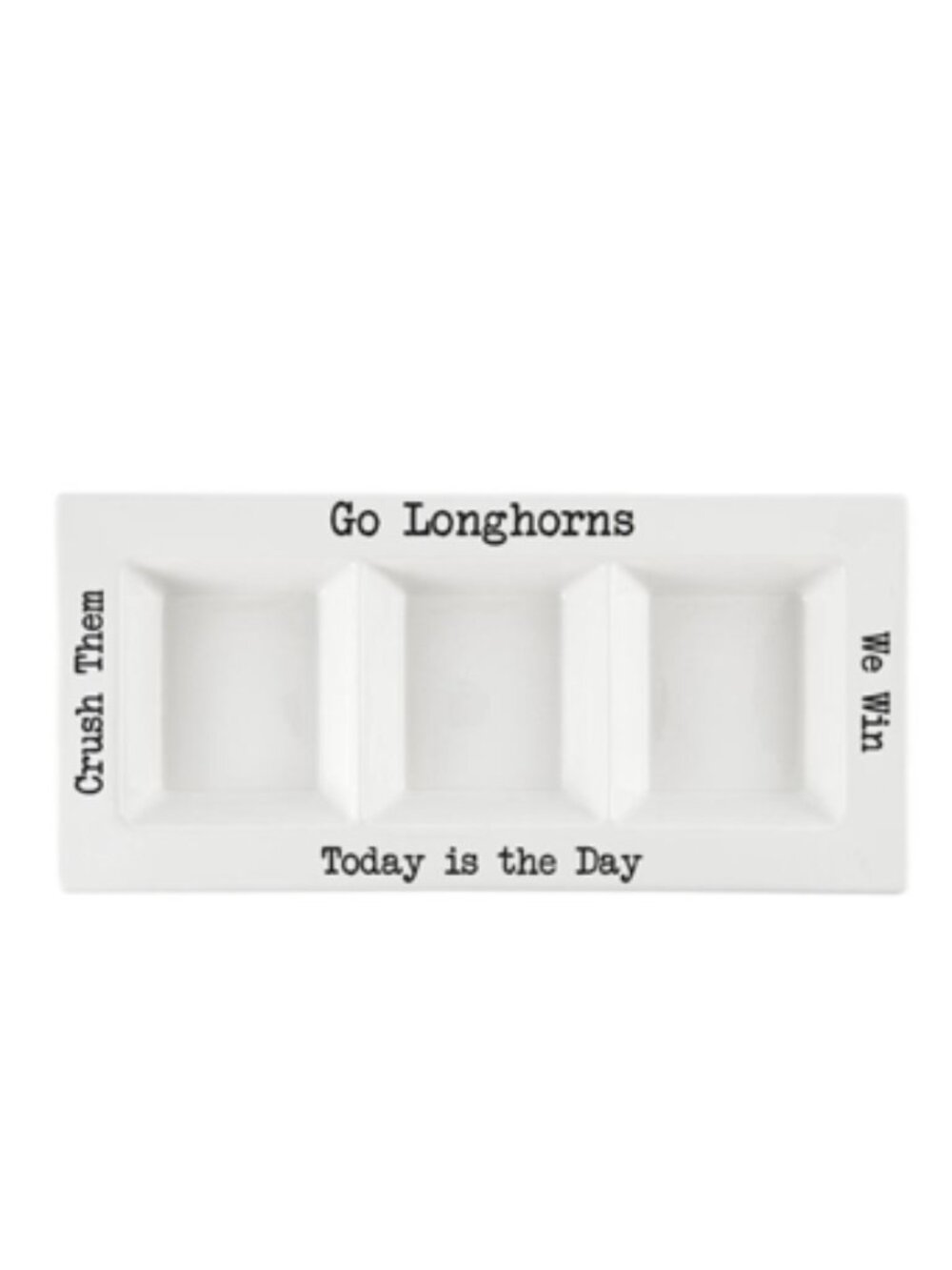 Longhorn Condiment Platter NWT